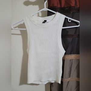 H&M White Vest XS